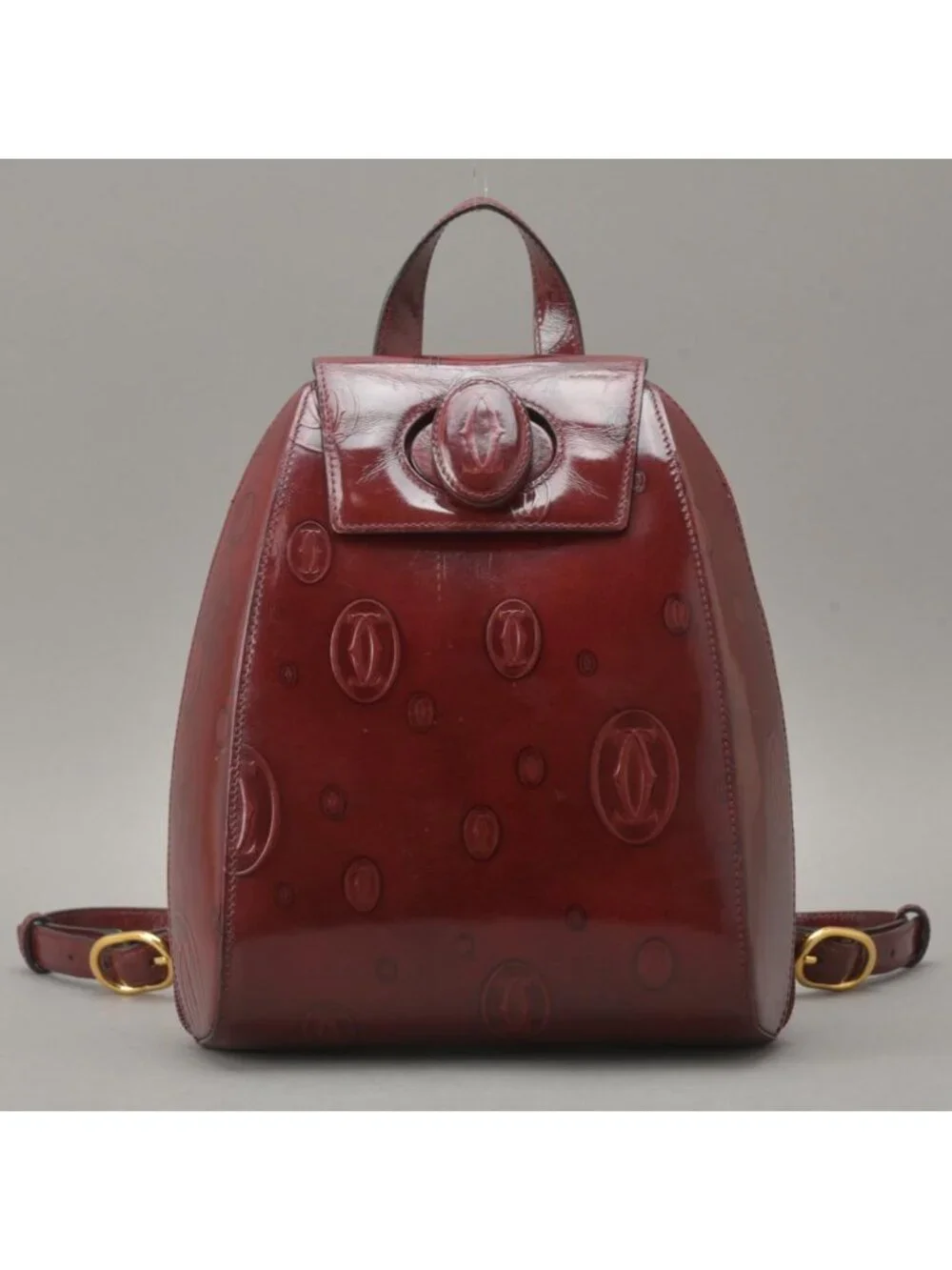 Cartier Happy Birthday Backpack Enamel Leather